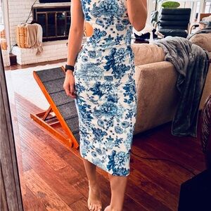 That’s So Fetch - Blue Floral Dress - US Size 2